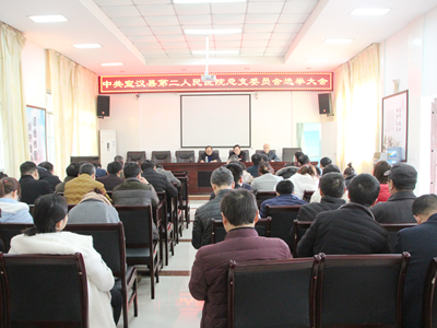  第一届总支部委员会、书记、副书记选举大会